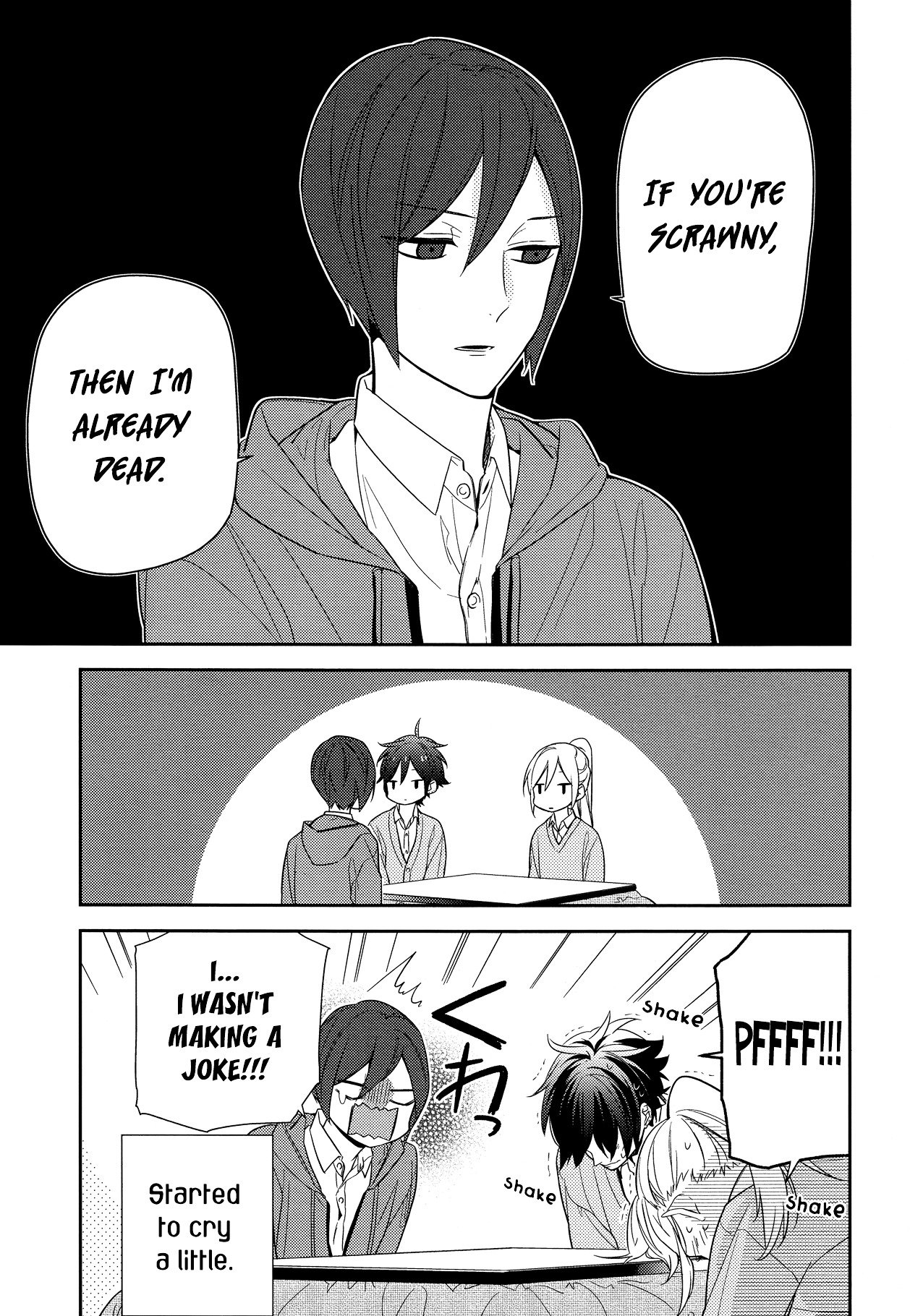 Horimiya, chapter 57