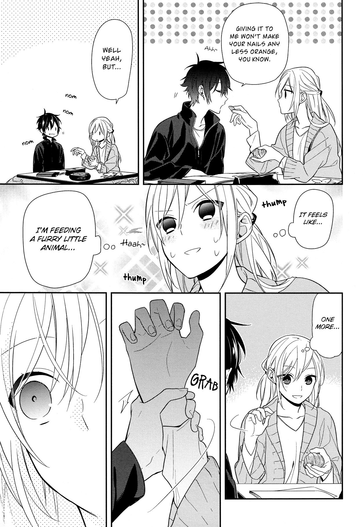 Horimiya, chapter 57