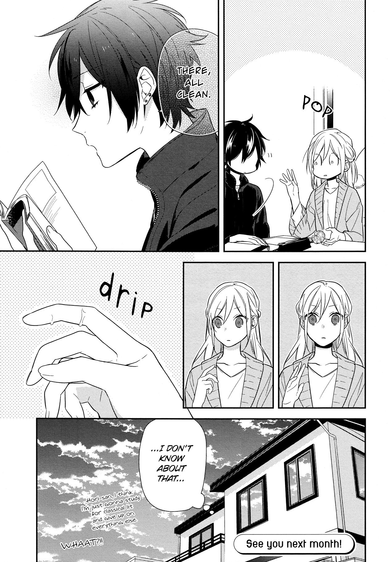 Horimiya, chapter 57