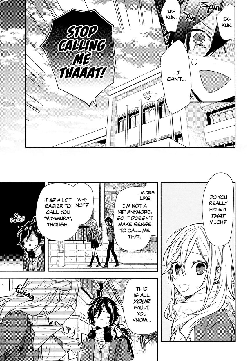 Horimiya, chapter 108