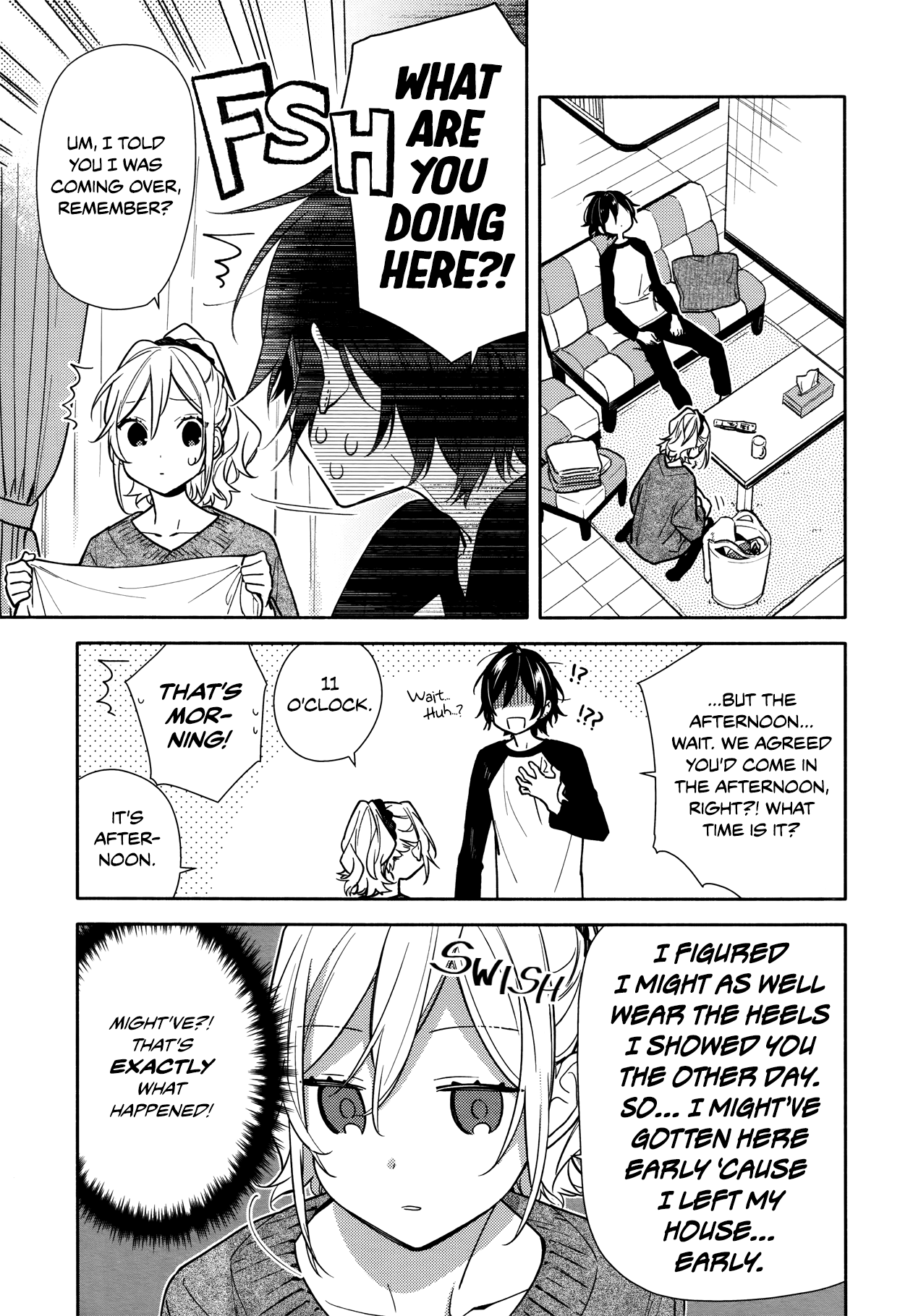 Horimiya, chapter 119