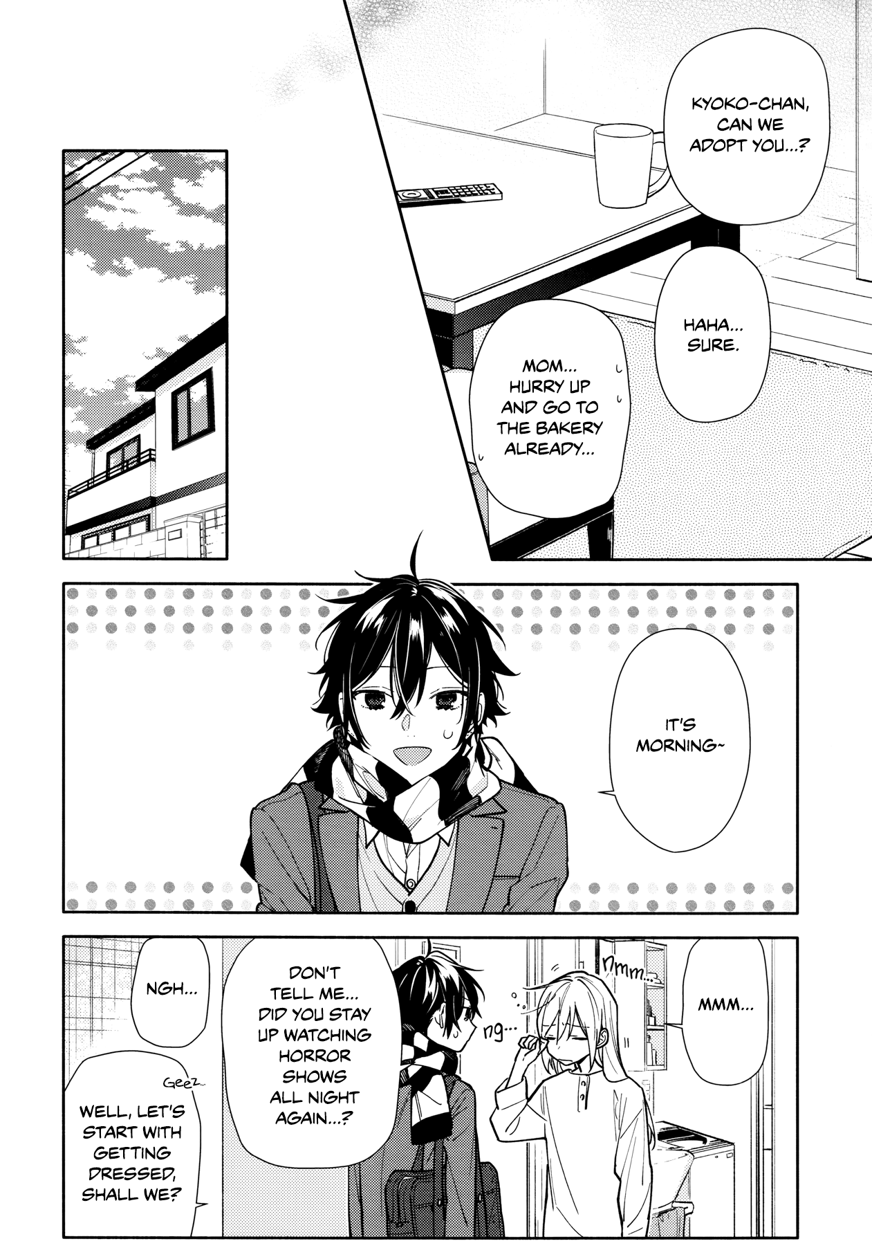 Horimiya, chapter 119