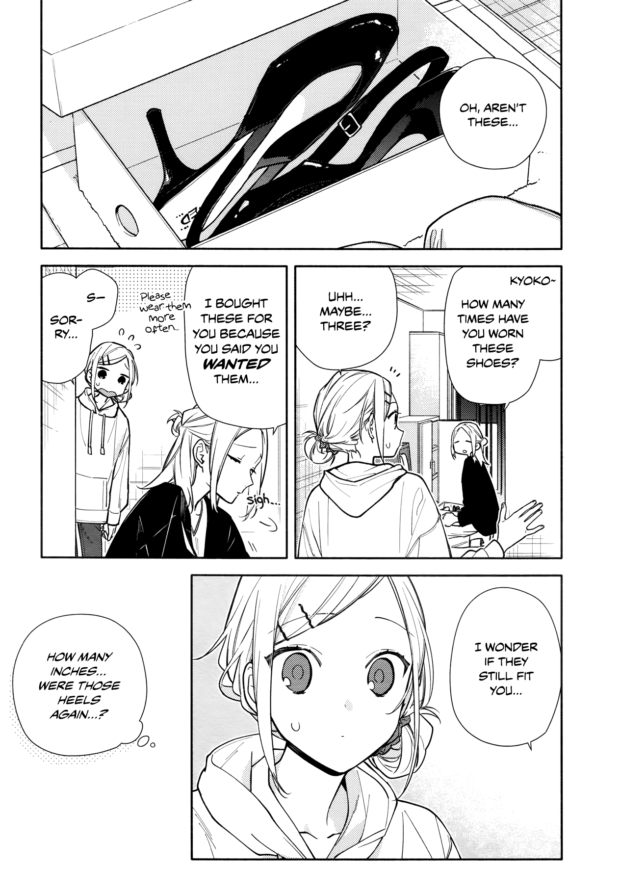 Horimiya, chapter 119