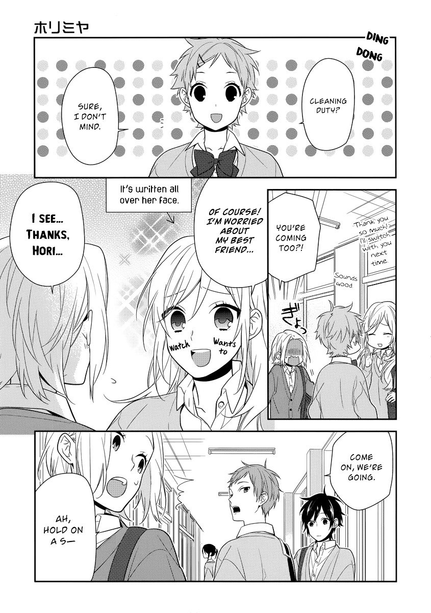 Horimiya, chapter 44