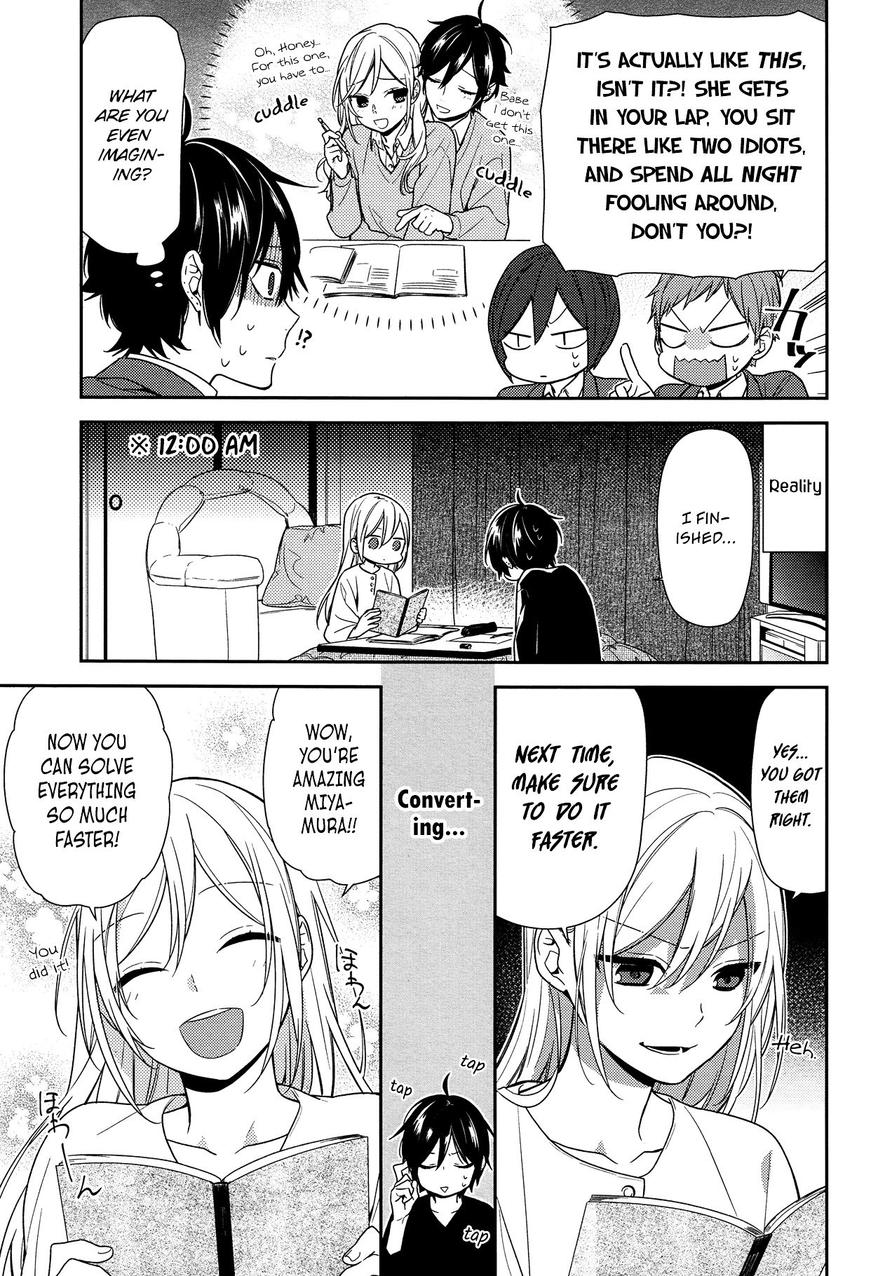 Horimiya, chapter 71