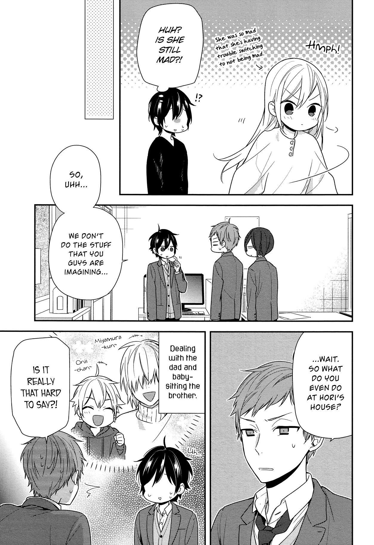 Horimiya, chapter 71