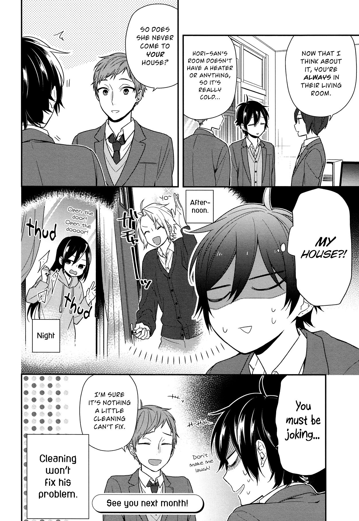 Horimiya, chapter 71