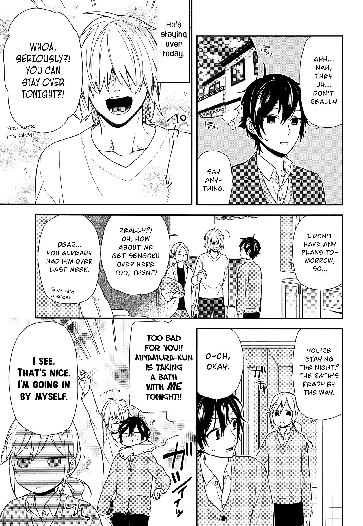 Horimiya, chapter 71