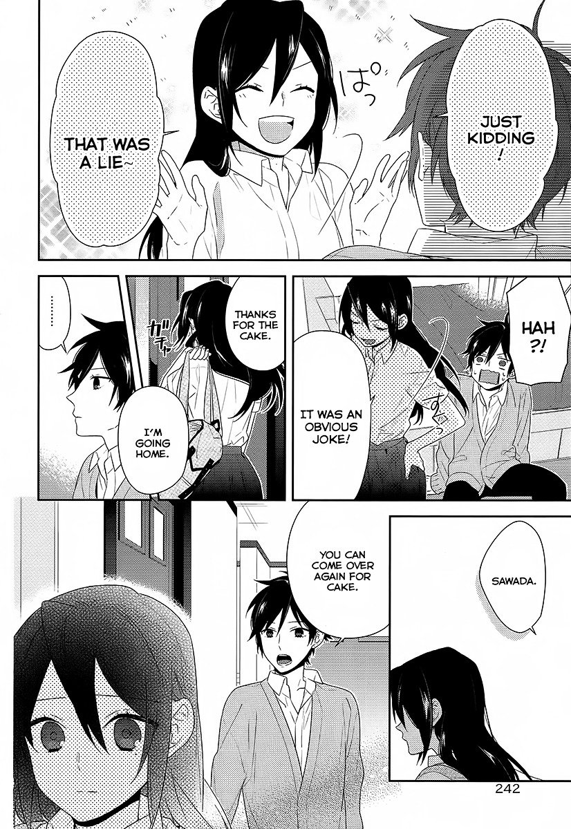 Horimiya, chapter 30