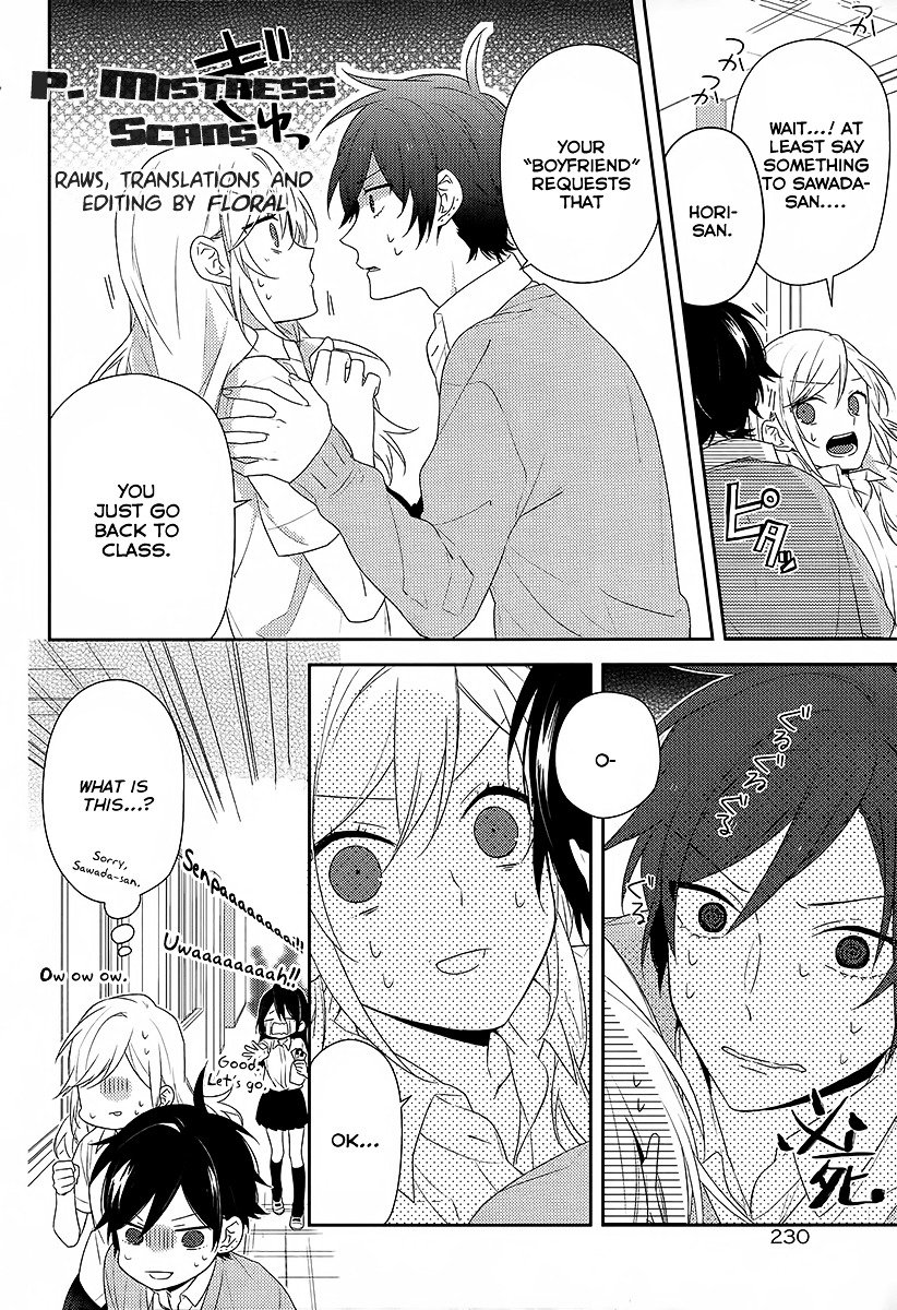 Horimiya, chapter 30