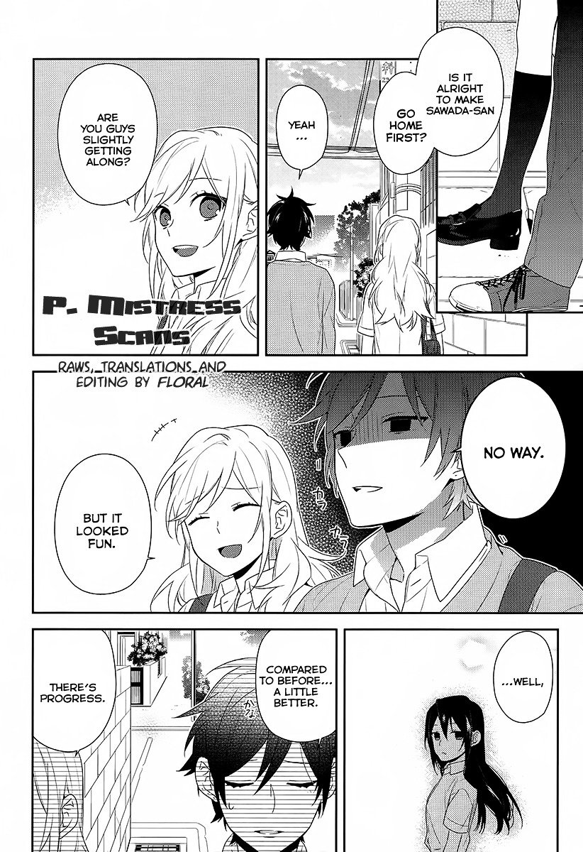 Horimiya, chapter 30