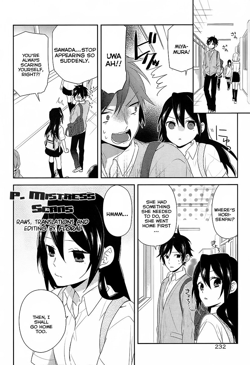 Horimiya, chapter 30