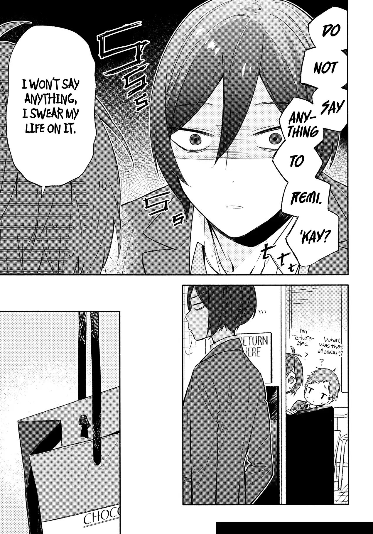 Horimiya, chapter 95