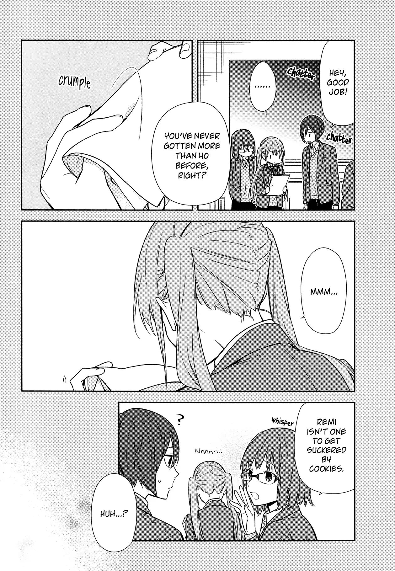 Horimiya, chapter 95