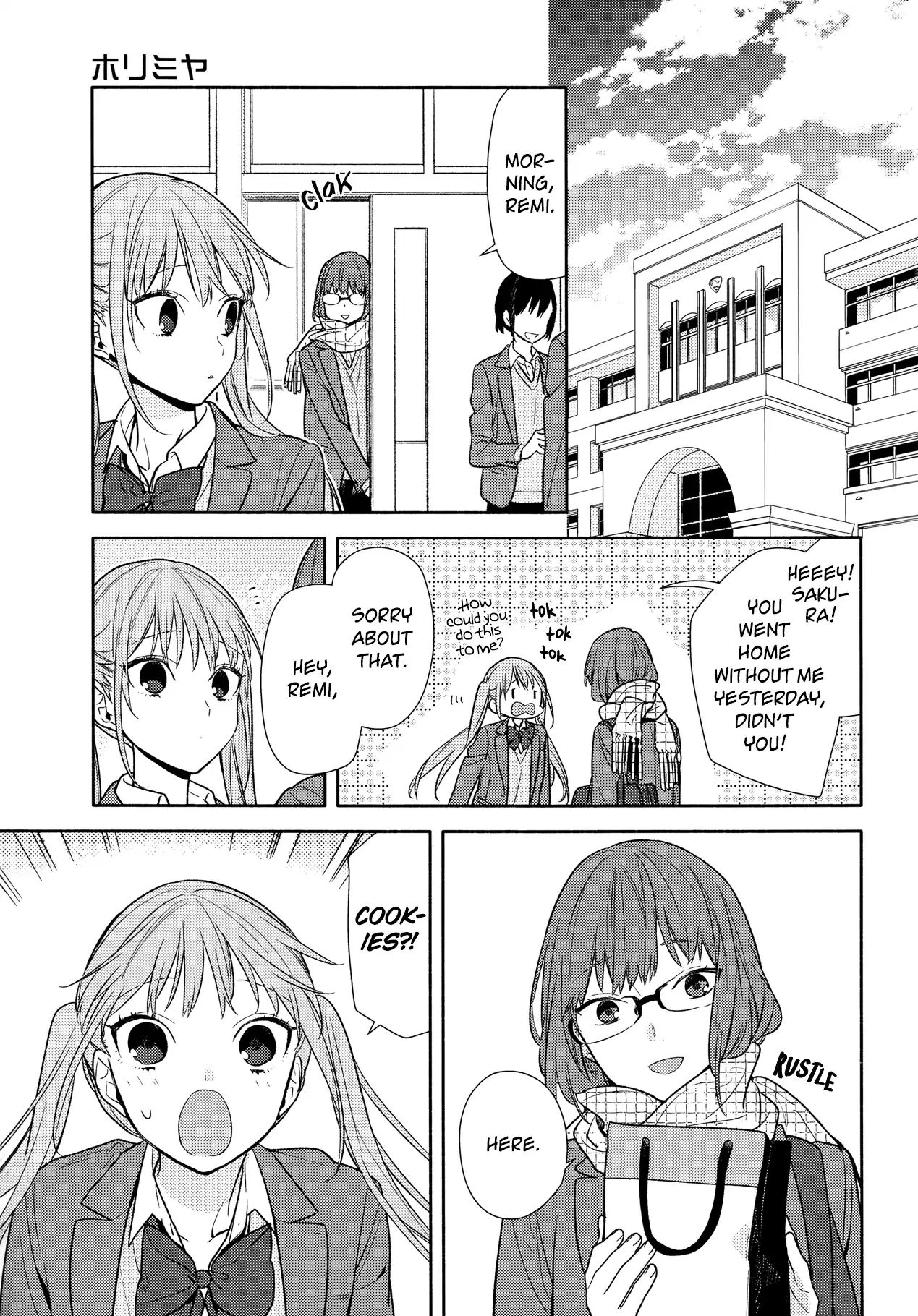 Horimiya, chapter 95