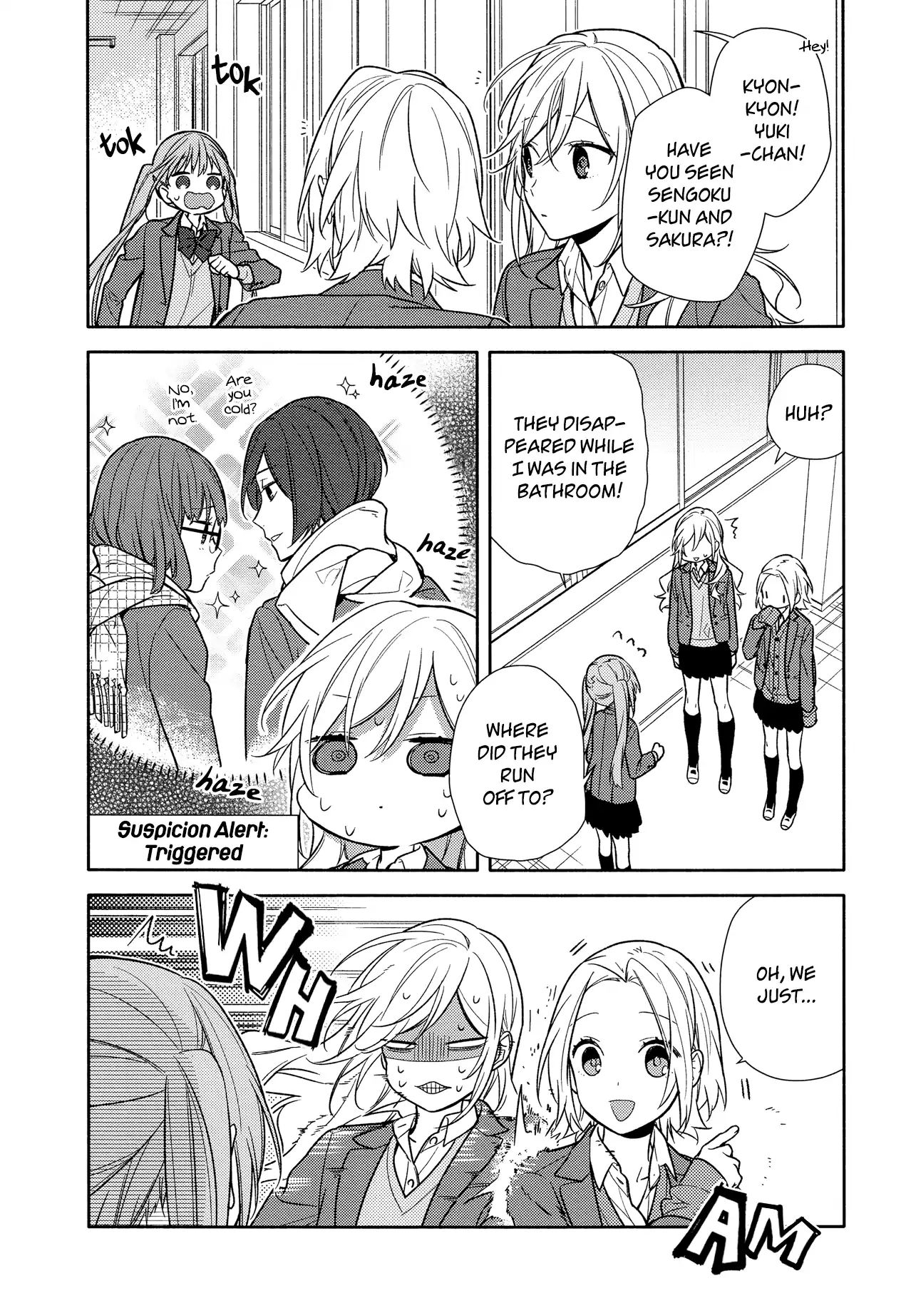 Horimiya, chapter 95