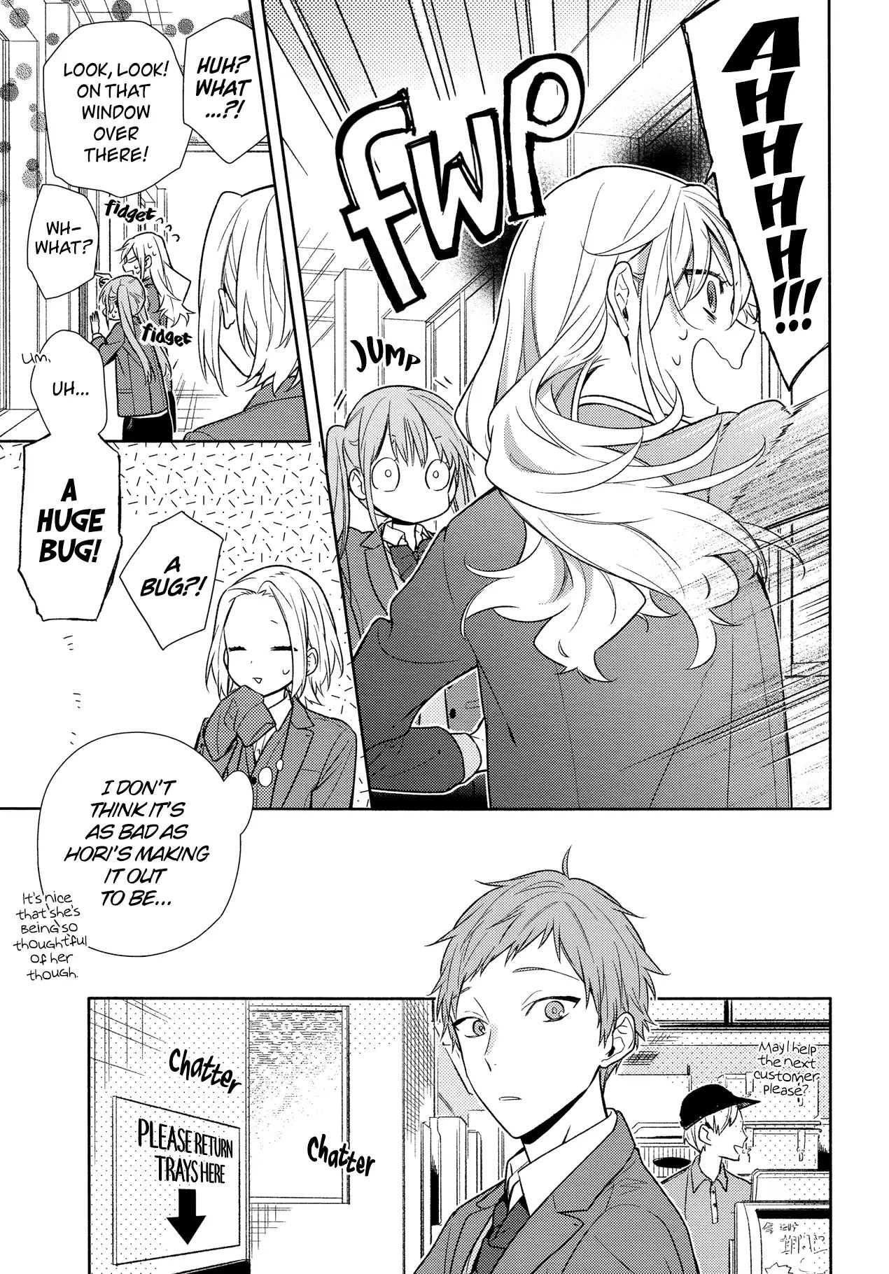 Horimiya, chapter 95