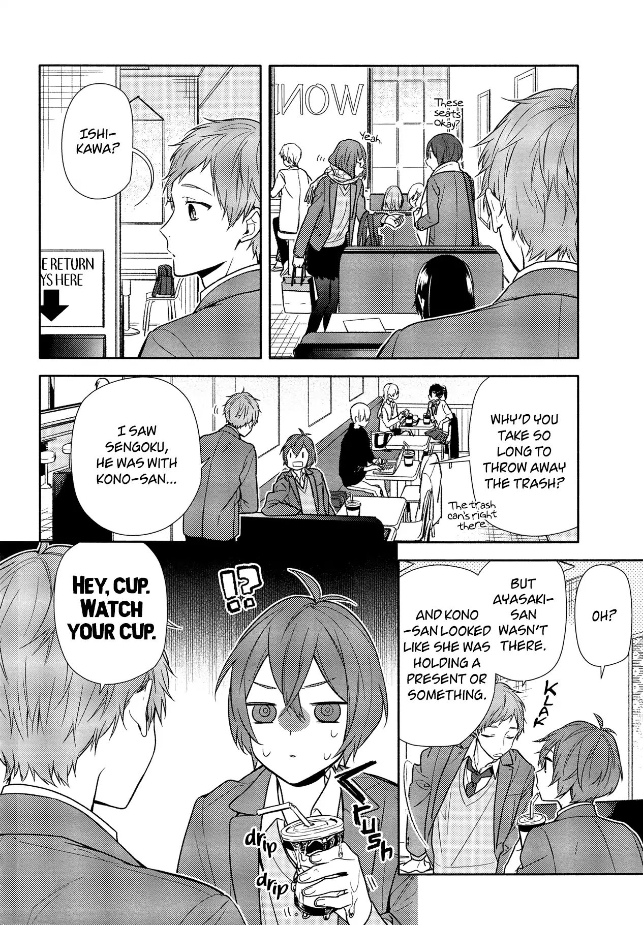 Horimiya, chapter 95