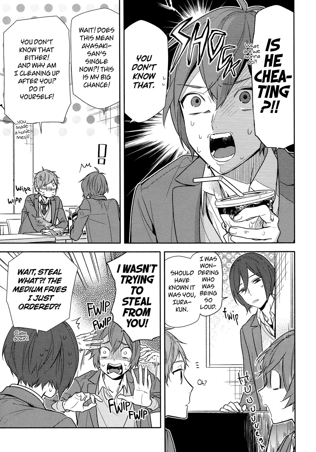 Horimiya, chapter 95