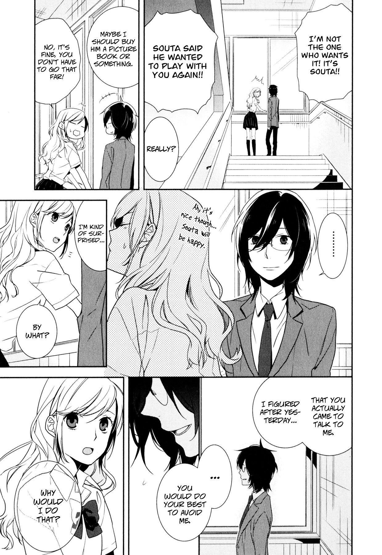 Horimiya, chapter 1