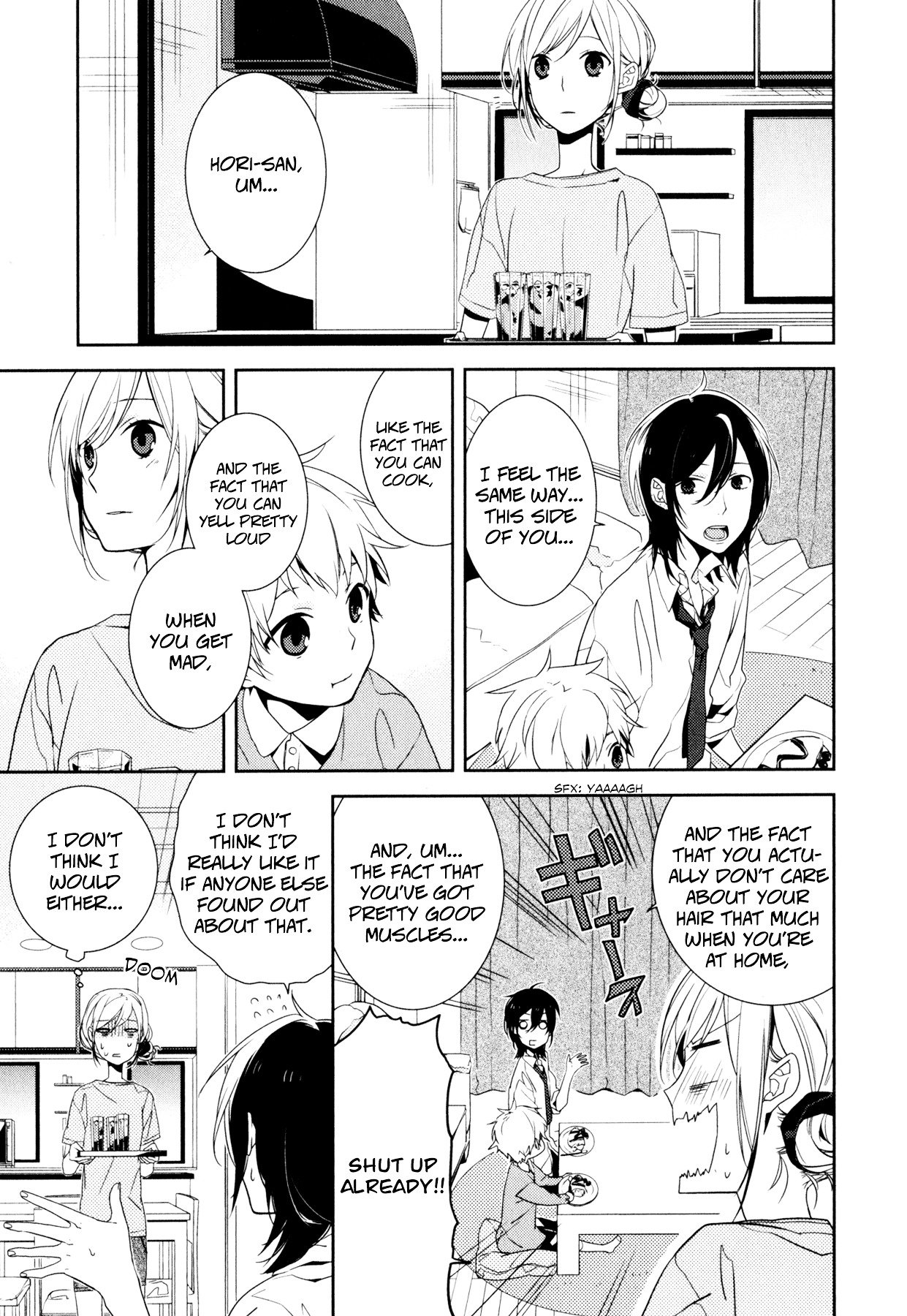 Horimiya, chapter 1