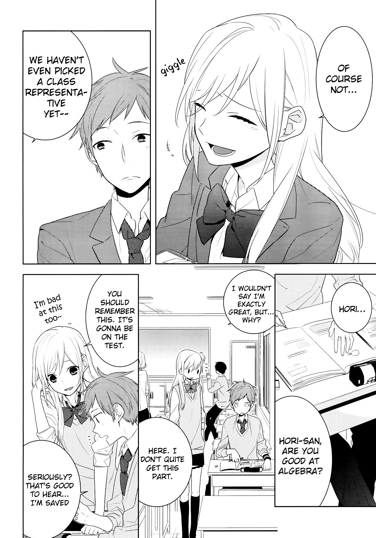 Horimiya, chapter 24