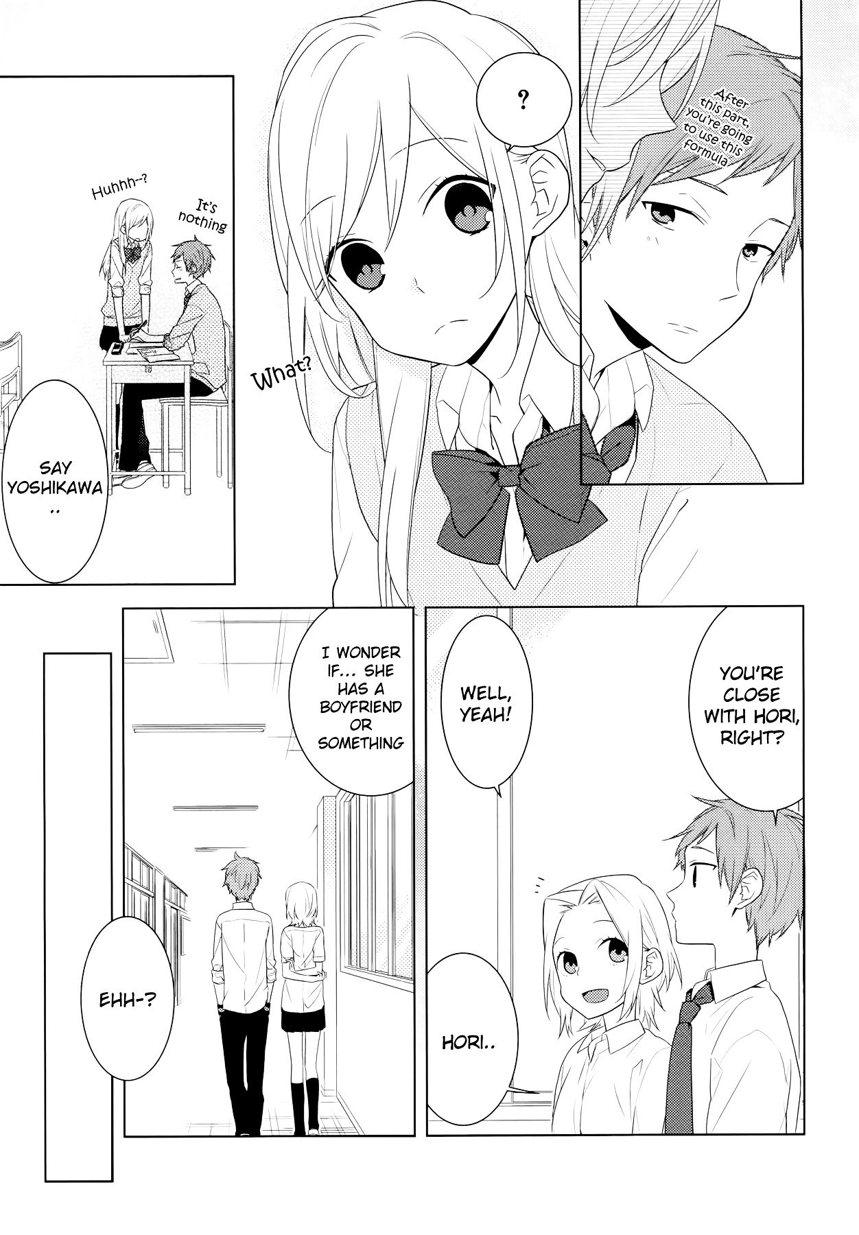 Horimiya, chapter 24