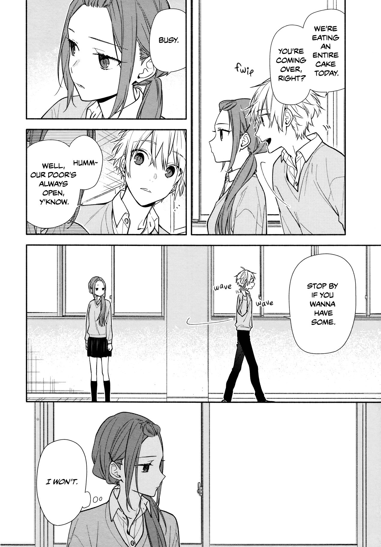 Horimiya, chapter 121