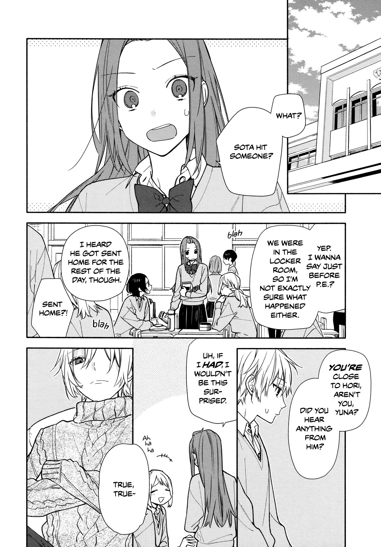 Horimiya, chapter 121