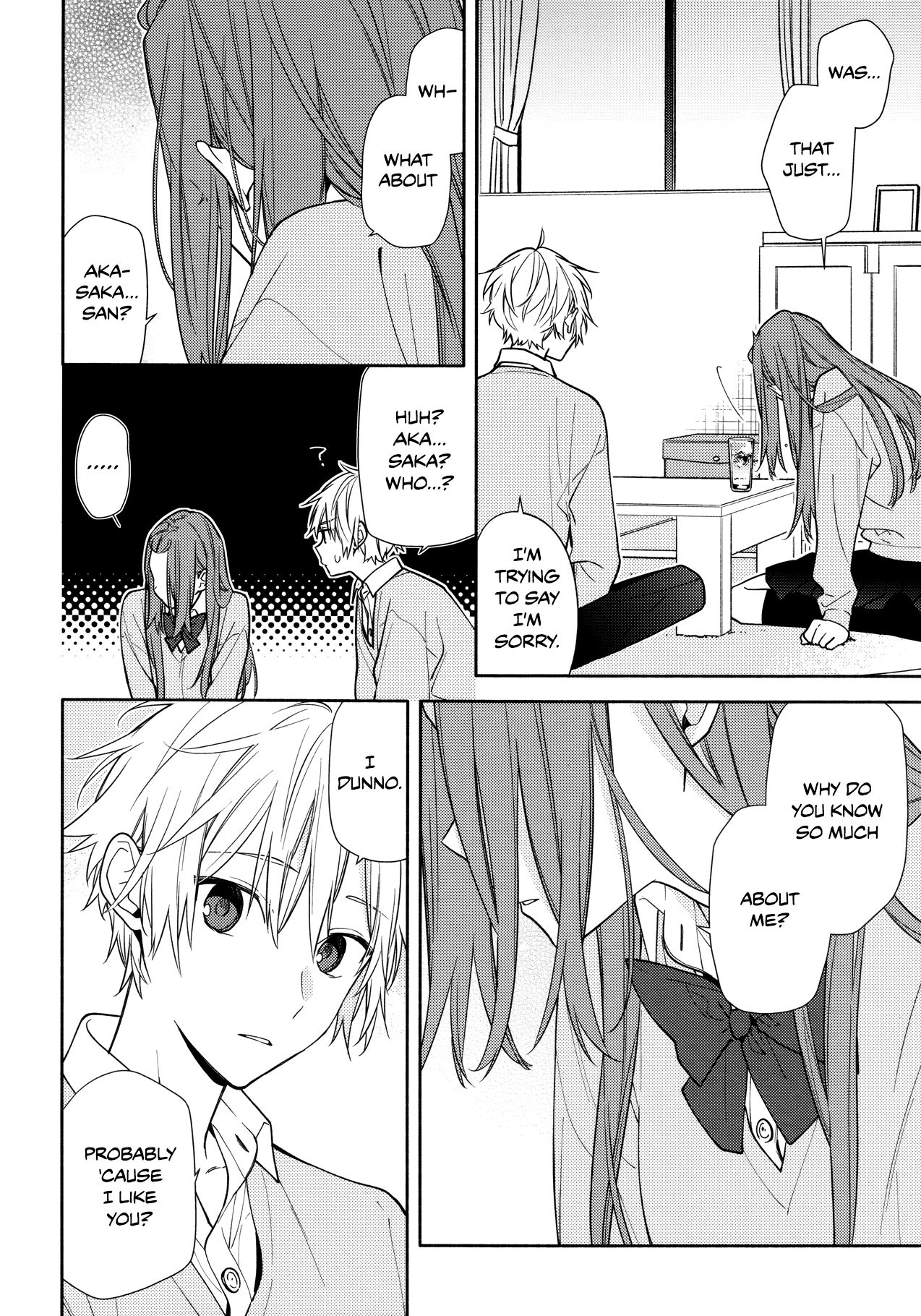 Horimiya, chapter 121