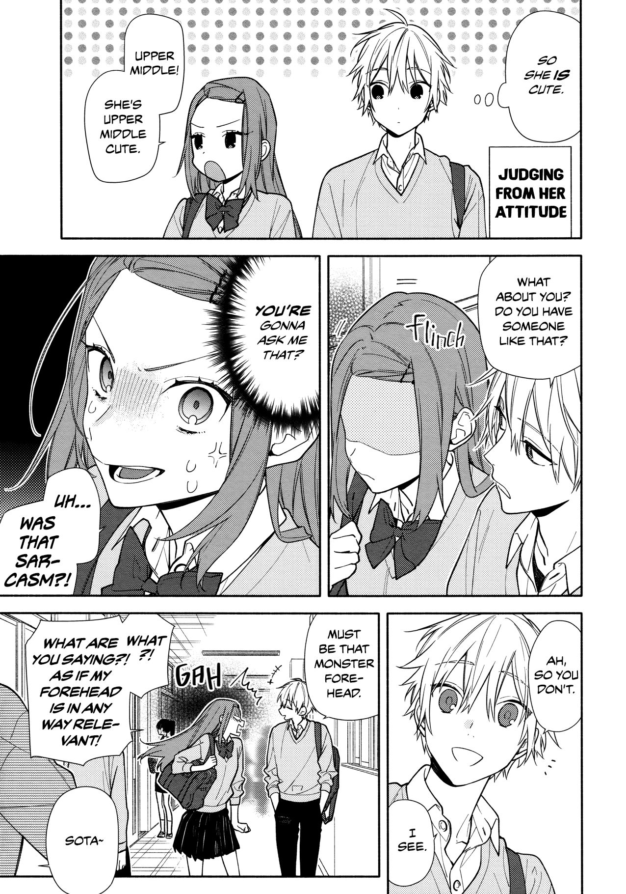 Horimiya, chapter 121