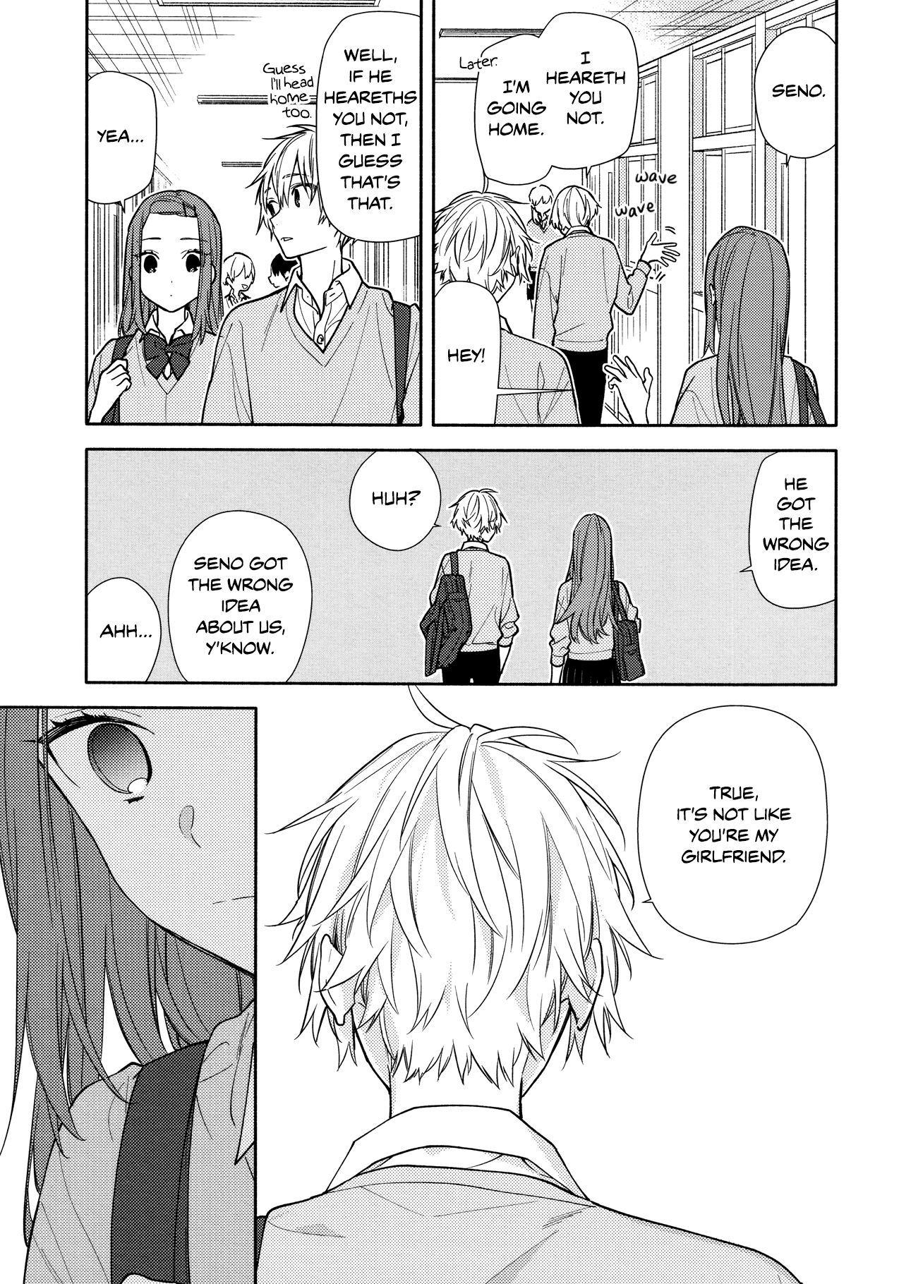 Horimiya, chapter 121