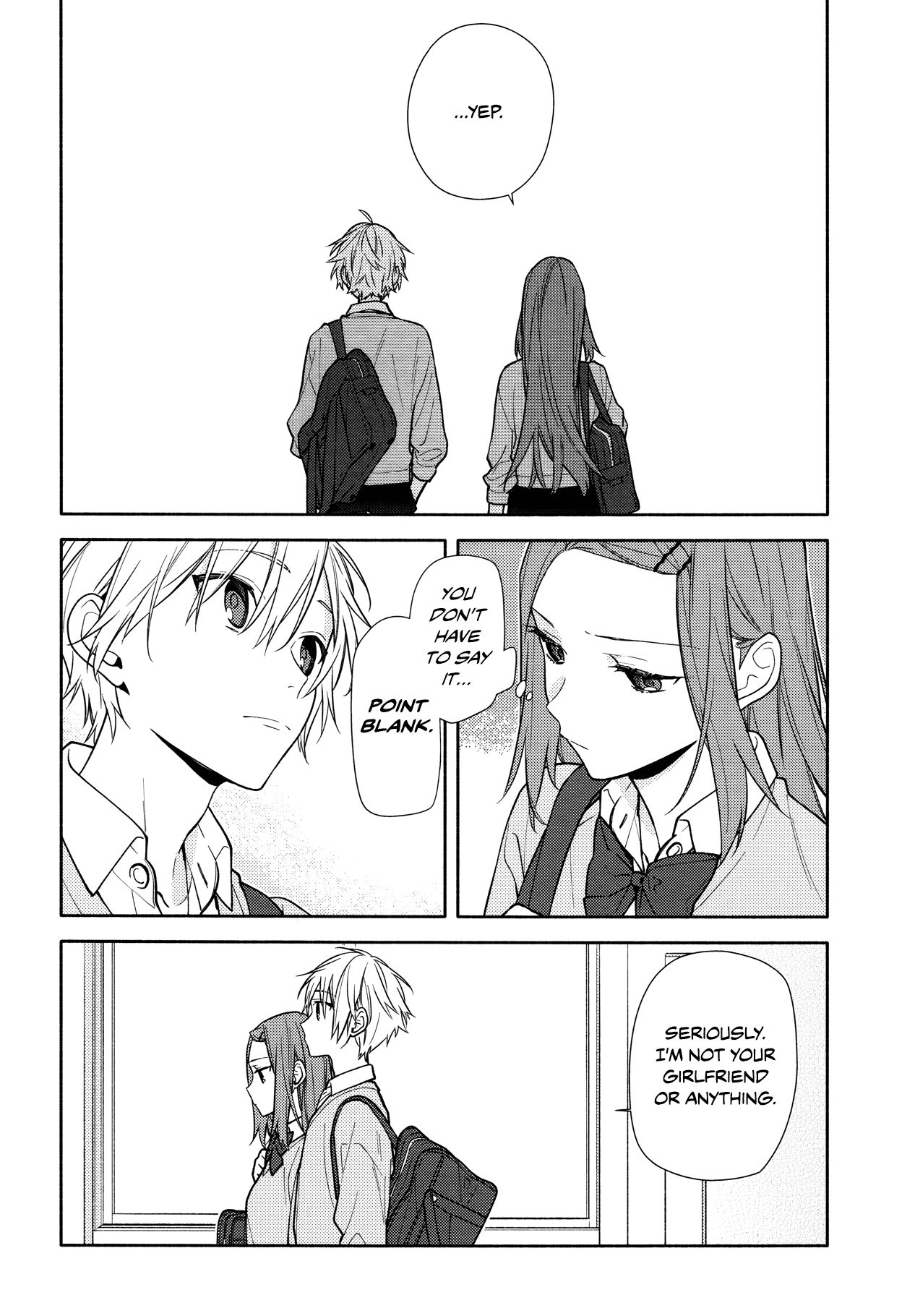 Horimiya, chapter 121