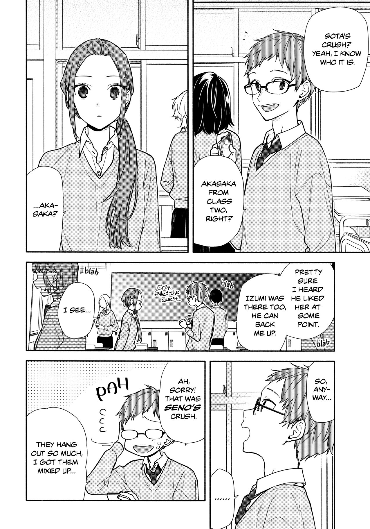 Horimiya, chapter 121