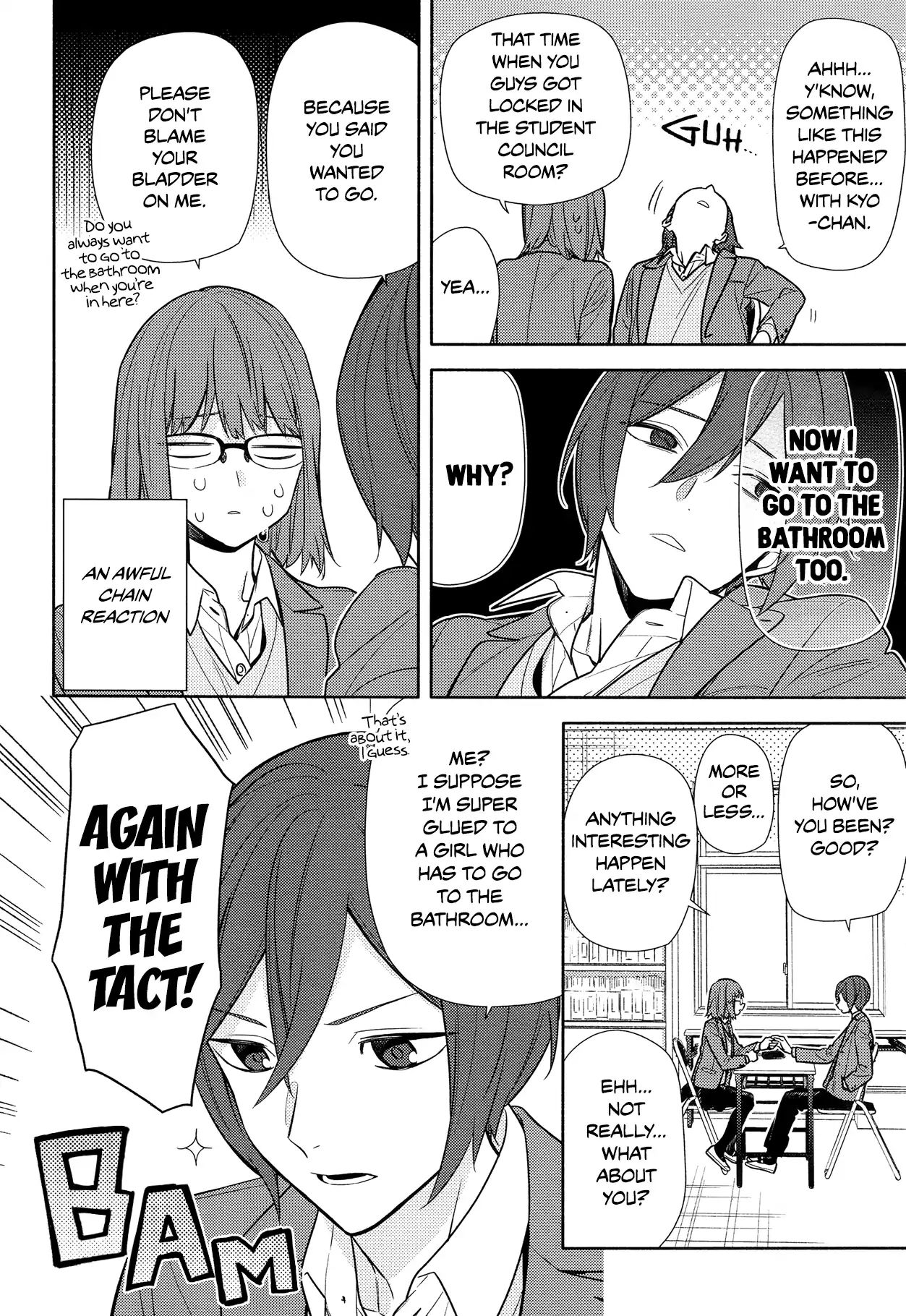 Horimiya, chapter 106