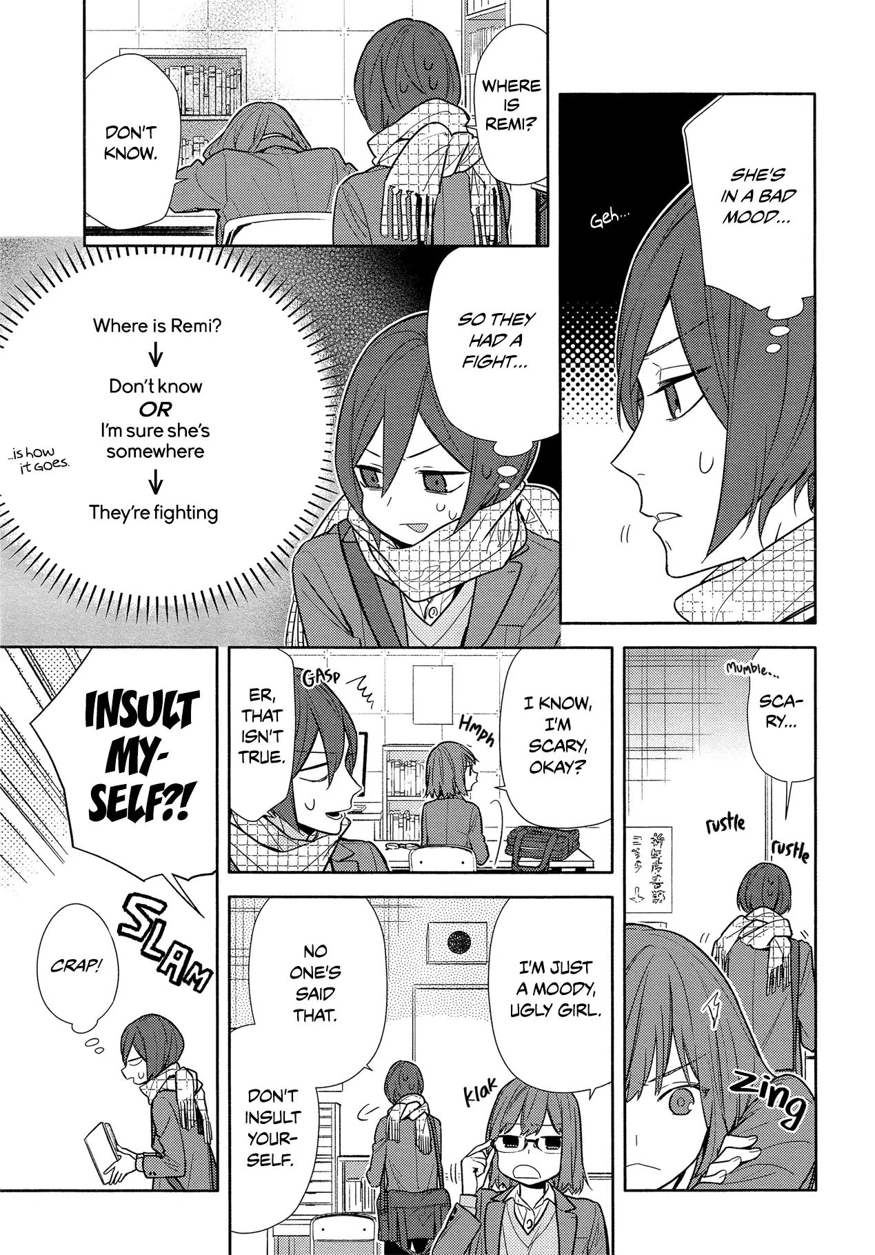 Horimiya, chapter 106