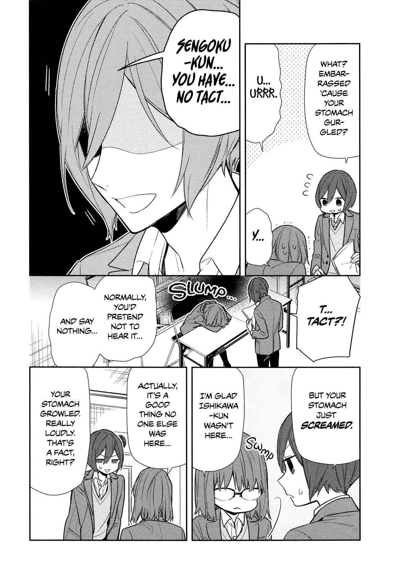 Horimiya, chapter 106