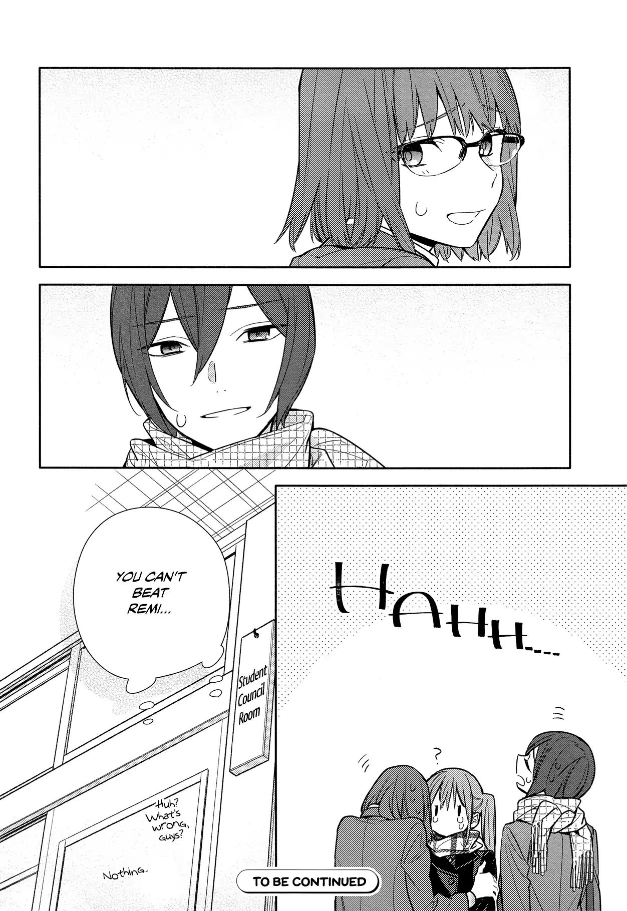 Horimiya, chapter 106