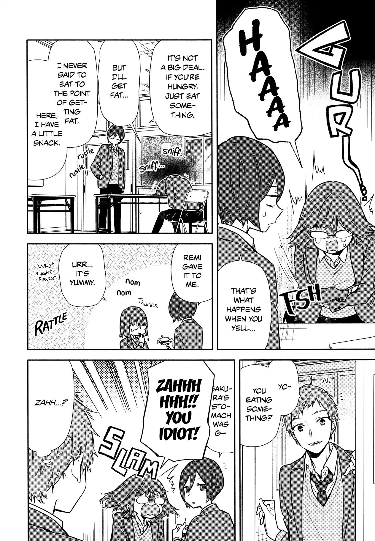 Horimiya, chapter 106