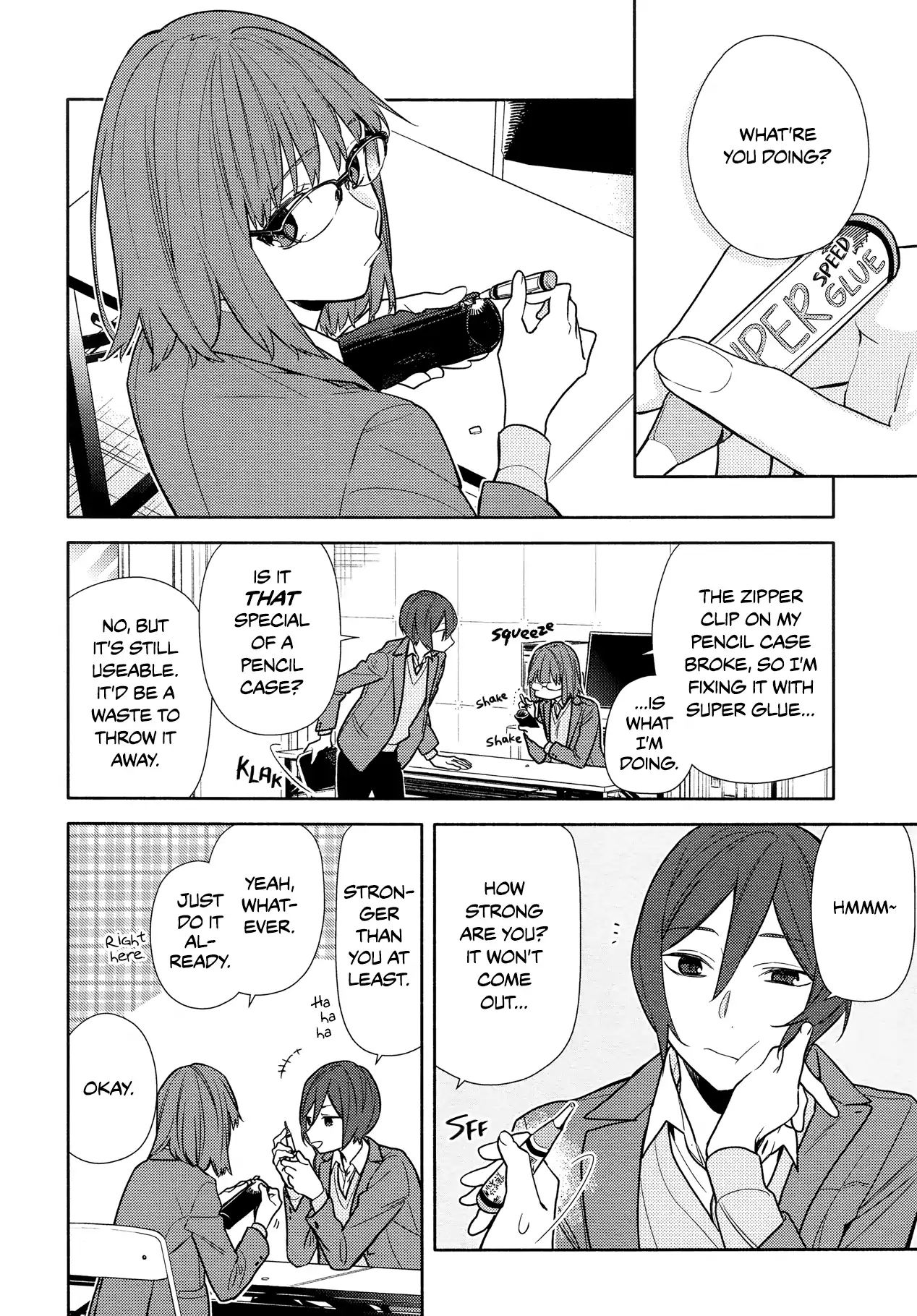 Horimiya, chapter 106