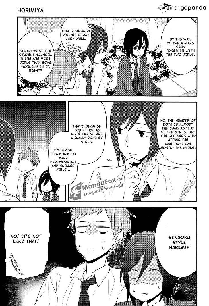 Horimiya, chapter 16