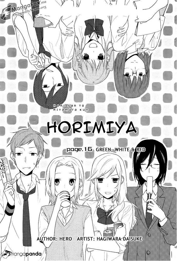 Horimiya, chapter 16