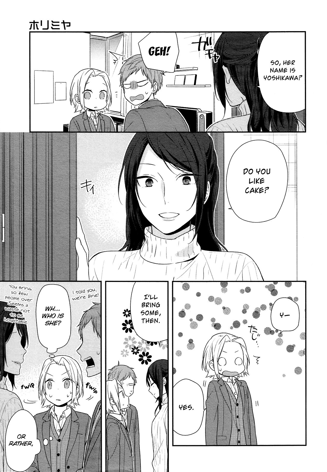 Horimiya, chapter 73