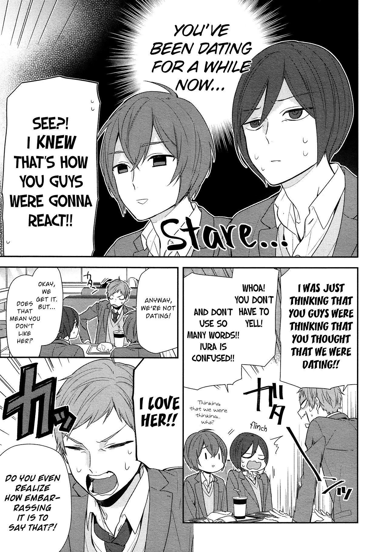 Horimiya, chapter 73