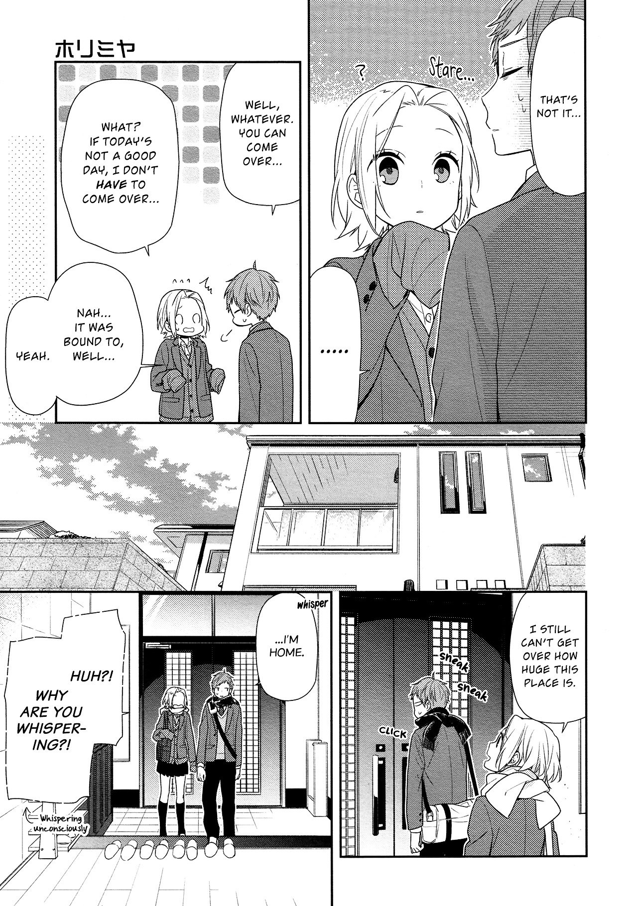 Horimiya, chapter 73