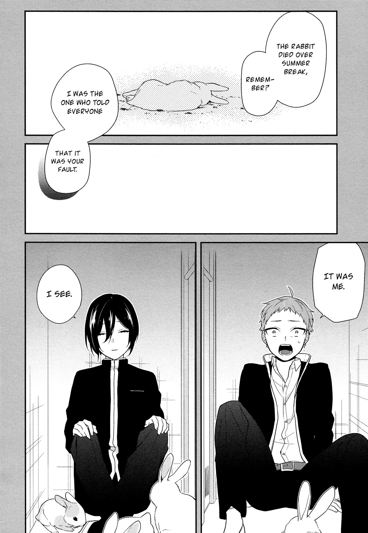 Horimiya, chapter 55