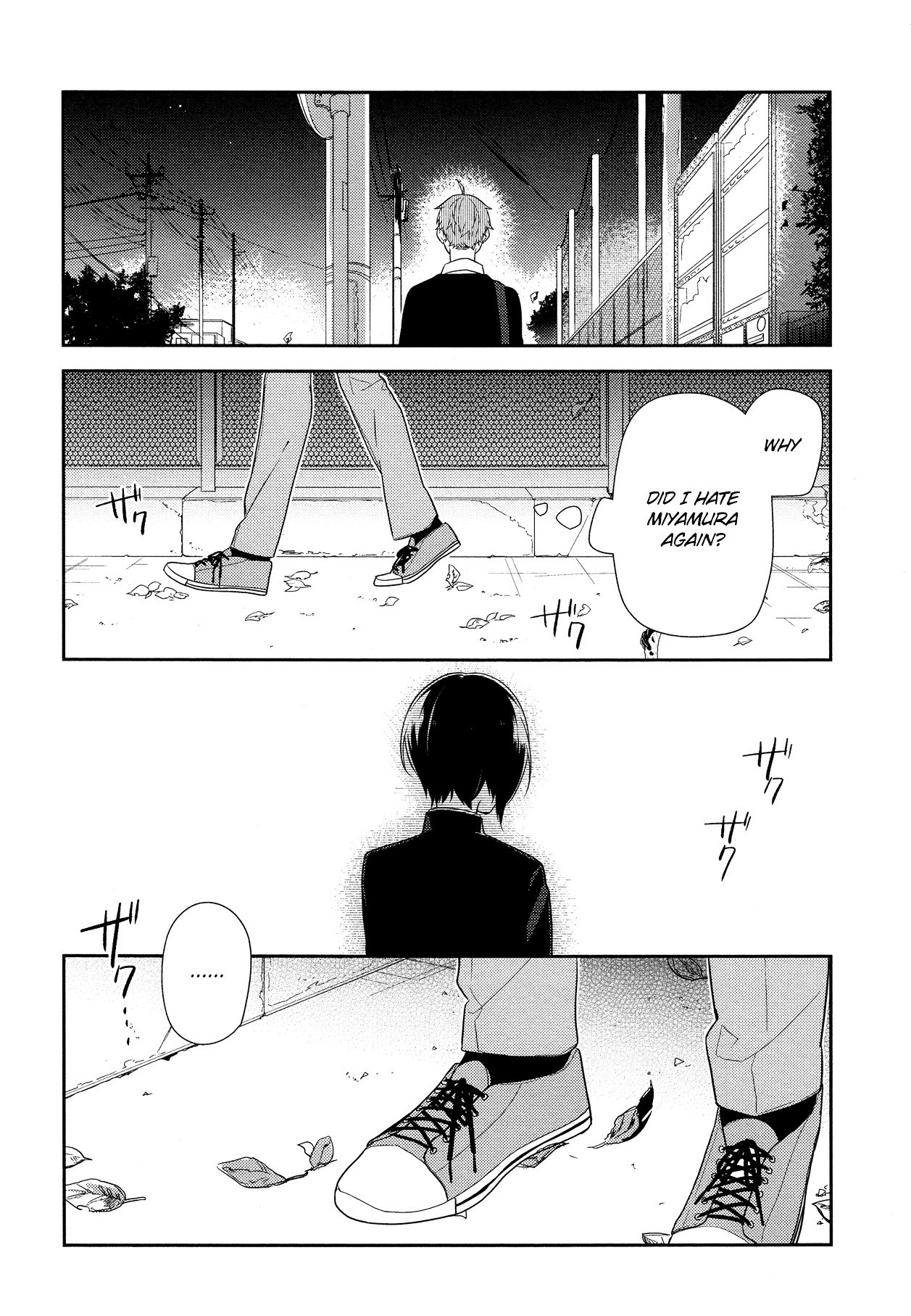 Horimiya, chapter 55