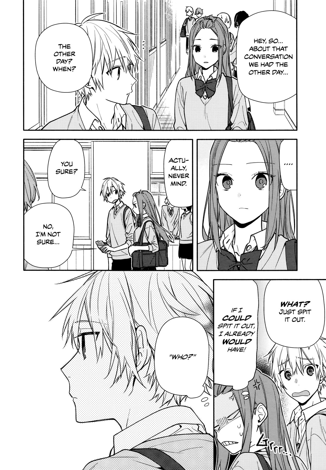 Horimiya, chapter 120