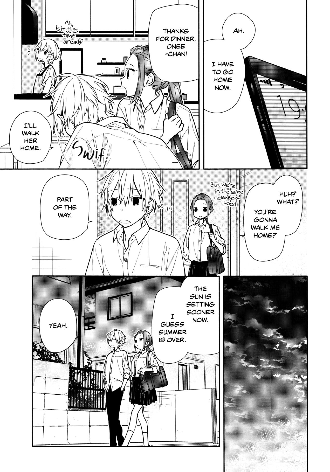 Horimiya, chapter 120