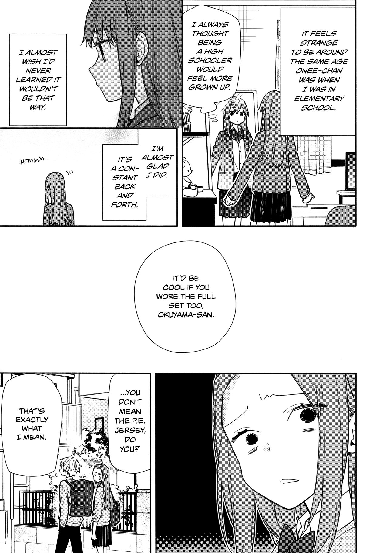 Horimiya, chapter 120